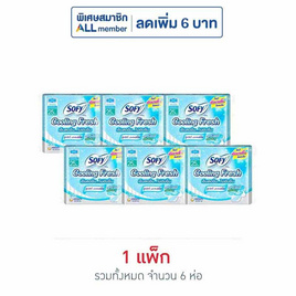 โซฟี คูลลิ่งเฟรช แอ็กทิฟสลิม 25ซม. (ห่อละ 5 ชิ้น) - Sofy