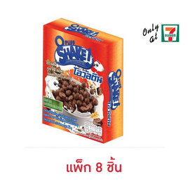 โอพัฟ อาหารเช้าซีเรียลโฮลเกรน รสโอวัลติน 25 กรัม (แพ็ก 8 ชิ้น) - โอพัพ, อาหารเช้า