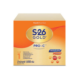 นมผงเอส26 โกลด์ โปร-ซี 1 1650 กรัม - S-26, Biopharm