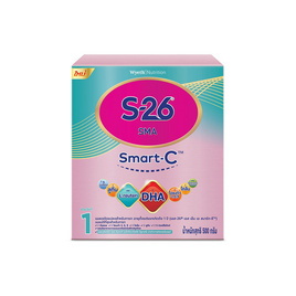 นมผงเอส26 เอสเอ็มเอสมาร์ทซี (สูตร1) 500 กรัม - เอส26, นมผงเด็กเล็ก