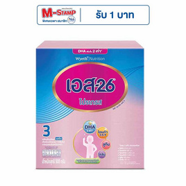 นมผงเอส26 โปรเกรส สูตร3 รสจืด 500 กรัม - S-26, นมและนมผง