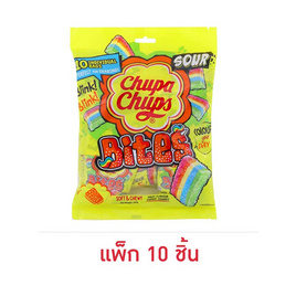 จูปาจุ๊ปส์ เยลลี่ซาวส์ไบท์ 26.4 กรัม (แพ็ก 10 ชิ้น) - Chupa Chups, ขนมขบเคี้ยว และช็อคโกแลต