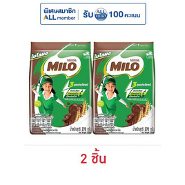 ไมโลเช็อกโกแลตมอลต์แอคทิฟโก 270 กรัม - ไมโล, สายเข้มแบบโกโก้