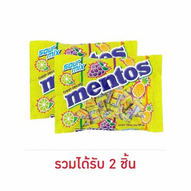 เมนทอส ลูกอมรสซาวร์มิกซ์ รุ่นถุง 270 กรัม (100 เม็ด/ถุง) - เมนทอส, ช็อกโกแลต ลูกอม หมากฝรั่ง