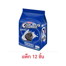 ครีมโอ คุกกี้แซนวิชรสช็อกโกแลตสอดไส้ครีมวานิลลา 27 กรัม (แพ็ก 12 ชิ้น) - ครีมโอ, ครีมโอ