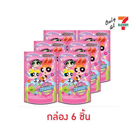 โอเค กัมมี่พาวเวอร์พัฟเกิร์ลส์ครั้นช์ชี่กลิ่นสตรอเบอร์รี 27 กรัม (กล่อง 6 ชิ้น) - โอเค, เยลลี่/มาร์ชแมลโลว์