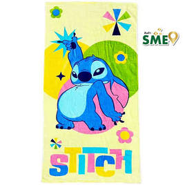 ผ้าขนหนูเช็ดตัว ขนาด 27x54 นิ้ว ลาย Stitch - คิงเพาเวอร์, อุปกรณ์เครื่องใช้ในห้องน้ำ