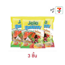 เจเล่ ฟรุตตี้ เยลลี่ กลิ่นผลไม้ต่างๆ 280 กรัม - Jele