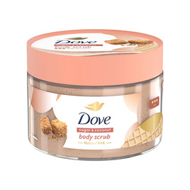โดฟ บอดี้ สครับ ชูการ์ แอนด์ โคโคนัท 280 กรัม - Dove, สครัปผิวกาย