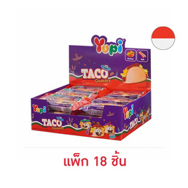 ยูปี้ กัมมี่ทาโก้ 28 กรัม (แพ็ก 18 ชิ้น) - ยูปี้, สินค้าใหม่ขนมขบเคี้ยว และช็อคโกแลต