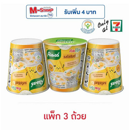 คนอร์คัพ โจ๊กถ้วย รสไข่ชีสซี่ 28 กรัม (แพ็ก 3 ถ้วย) - คนอร์, สินค้าขายดี