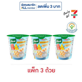คนอร์คัพโจ๊กถ้วย รสคาโบนาร่าชีสเบคอน 28 กรัม (แพ็ก 3 ถ้วย) - คนอร์, ซุปกึ่งสำเร็จรูป