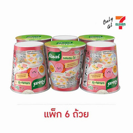 คนอร์คัพโจ๊กถ้วย รสแฮม-ไข่ 28 กรัม (แพ็ก 6 ถ้วย) - คนอร์, คนอร์