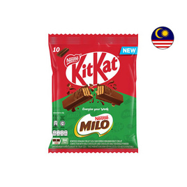 คิทแคท ไมโลขนมหวานเคลือบช็อกโกแลต 2F 145 กรัม - Kitkat, ช็อกโกแลต