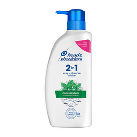 เฮด แอนด์ โชว์เดอร์ 2อิน1 แชมพู+ครีมนวดผม คูลเมนทอล 370 มล. - Head & Shoulders, Head & Shoulders