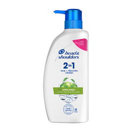 เฮด แอนด์ โชว์เดอร์ 2อิน1 แชมพู+ครีมนวดผม แอปเปิ้ลเฟรช 370 มล. - Head & Shoulders, แชมพูและครีมนวดผม