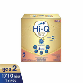 นมผงไฮคิว ซูเปอร์โกลด์พลัส ซี-ซินไบโอโพรเทก สูตร2_1,710 กรัม - Hi-Q, นมและนมผง