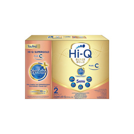 นมผงไฮคิว ซูเปอร์โกลด์พลัส ซี-ซินไบโอโพรเทก สูตร2_2,850 กรัม - Hi-Q, นมและนมผง