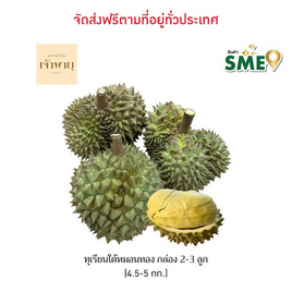 ทุเรียนใต้หมอนทอง 2-3 ลูก (4.5-5 กก.) สวนเจ้าพายุ - สวนเจ้าพายุ, ผลไม้สด