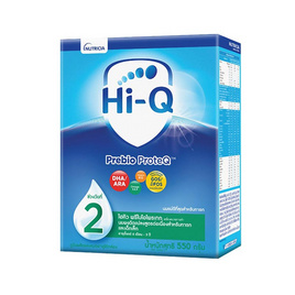 นมผงไฮคิว พรีไบโอโพรเทก สูตร2 550 กรัม - Hi-Q, 7Online