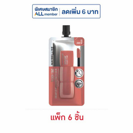 เมย์เบลลีน ซุปเปอร์สเตย์ เท็ดดี้ทินท์ ลิปทินท์ 2 มล. (แพ็ก 6 ชิ้น) - Maybelline
