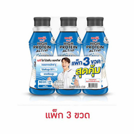 นมสดพาสฯเมจิ ไฮโปรตีน สูตรไม่เติมน้ำตาล แพ็ก 3 - Meiji, ผลิตภัณฑ์จากนม