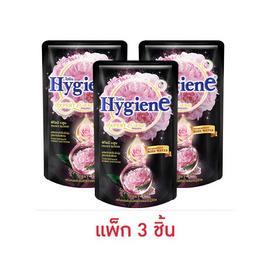 ไฮยีน ปรับผ้านุ่มพีโอนีบลูม สีดำ 300 มล. (1 แพ็ค 3ถุง) - Hygiene, น้ำยาปรับผ้านุ่ม