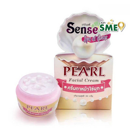 เซนต์ ครีมทาหน้าไข่มุก 30 กรัม - Sense, ดูแลผิวหน้า