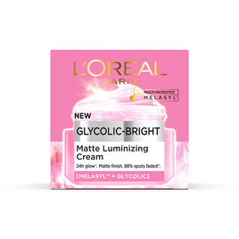 ลอรีอัล ไกลโคลิค ไบร์ท แมท ลูมิไนซิ่ง ครีม 30 มล. - Loreal, ดูแลผิวหน้า