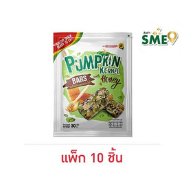 ฟลาวเวอร์ฟูด เมล็ดฟักทองแผ่นผสมน้ำผึ้ง 30 กรัม (แพ็ก 10 ชิ้น) - ฟลาวเวอร์ฟูด, ฟลาวเวอร์ฟูด