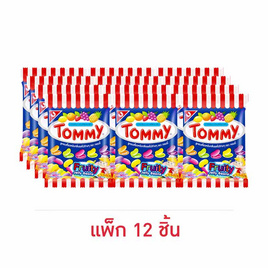 ทอมมี่ ลูกอมเคี้ยวหนึบกลิ่นผลไม้ 30 กรัม (แพ็ก 12 ชิ้น) - ทอมมี่, ทอมมี่