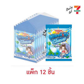 ไดนาไมท์ชิวส์ ลูกอมรสมินต์ 30 กรัม (แพ็ก 12 ชิ้น) - ไดนาไมท์, ไดนาไมท์ & ลัช