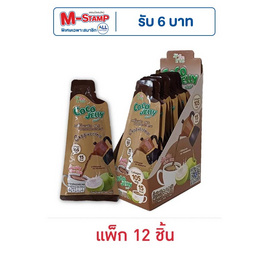 เจนทรี เจลลี่น้ำมะพร้าวรสกาแฟ 30 กรัม (แพ็ก 12 ชิ้น) - เจนทรี, ของกินสำหรับเด็ก/ผู้ใหญ่