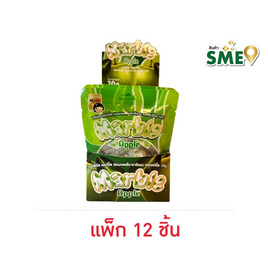 อากิโกะ เยลลี่มาร์เบิลรสแอปเปิ้ล 30 กรัม (แพ็ก 12 ชิ้น) - aki-ko, เยลลี่/มาร์ชแมลโลว์