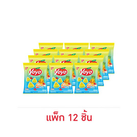 โยโย่ เยลลี่กลิ่นสัปปะรดพริกเกลือ 30 กรัม (แพ็ก 12 ชิ้น) - โยโย่, เยลลี่/มาร์ชแมลโลว์