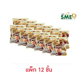 เกรนเน่ย์ เนกเก็ตกราโนล่า รสไวท์ช็อกโกแลตแครนเบอร์รี่ 30 กรัม (แพ็ก 12 ชิ้น) - เกรนเน่ย์, เกรนเน่ย์