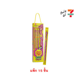 จูปาจุ๊ปส์ เยลลี่เครซี่ราฟฟี่ 30 กรัม (แพ็ก 15 ชิ้น) - จูปาจุ๊ปส์