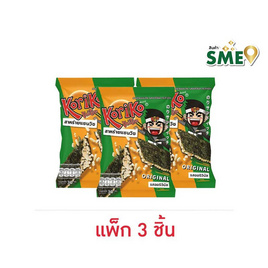 โกริโกะ สาหร่ายแซนวิชรสออริจินัล 30 กรัม (แพ็ก 3 ชิ้น) - โกริโกะ, 7Online