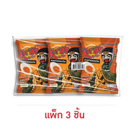 โกริโกะ สาหร่ายแซนวิชรสไข่เค็ม 30 กรัม (แพ็ก 3 ชิ้น) - โกริโกะ, ขนมขบเคี้ยว และช็อคโกแลต