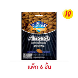 บลูไดมอนด์ อัลมอนด์อบ 30 กรัม (แพ็ก 6 ชิ้น) - Blue Diamond, ปลาเส้น&ปลาหมึก