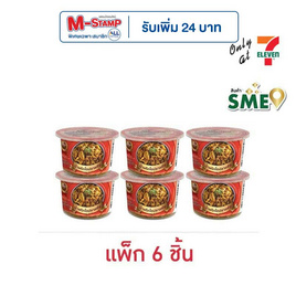 ป้าแว่น น้ำพริกไตปลาแห้ง 30 กรัม (แพ็ก 6 ชิ้น) - ป้าแว่น, สายกินดื่ม