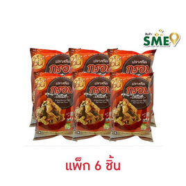 ป้าแว่น ปลาสลิดกรอบรสต้มยำ 30 กรัม (แพ็ก 6 ชิ้น) - ป้าแว่น, 7Online