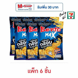 เบนโตะแมกซ์ ปลาหมึกอบกรอบรสปรุงรส 30 กรัม (แพ็ก 6 ชิ้น) - เบนโตะ, ขนมขบเคี้ยว และช็อคโกแลต