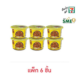 ป้าแว่น น้ำพริกปลาสลิดรสต้มยำ 30 กรัม (แพ็ก 6 ชิ้น) - ป้าแว่น, เครื่องปรุงรส