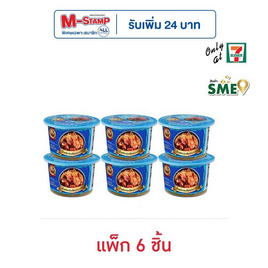 ป้าแว่น น้ำพริกกุ้งเสียบอันดามัน 30 กรัม (แพ็ก 6 ชิ้น) - ป้าแว่น, น้ำพริก/พริกป่น/กระเทียม