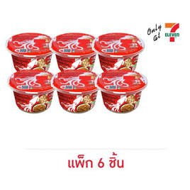 ป้าแว่น น้ำพริกปลาหมึกผัดพริกขี้หนู 30 กรัม (แพ็ก 6 ชิ้น) - ป้าแว่น, เครื่องปรุงรส