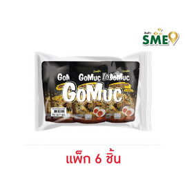 โกหมึก หนังปลาทอดกรอบรสไข่เค็ม 30 กรัม (แพ็ก 6 ชิ้น) - โกหมึก, ขนมขบเคี้ยว และช็อคโกแลต