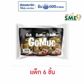 โกหมึก หนังปลาทอดกรอบรสไข่เค็ม 30 กรัม (แพ็ก 6 ชิ้น) - โกหมึก, ปลาเส้น&ปลาหมึก