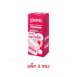 กูมิ มัลติ วิตามิน ไวท์เทนนิ่ง โลชั่น พลัส 30 มล. (แพ็ก 6 ซอง) - กูมิ, ผลิตภัณฑ์ดูแลผิวกาย