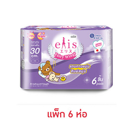 เอลิส แฟรี่วิงส์ 30 ซม. ห่อละ 6 ชิ้น (แพ็ก 6 ห่อ) - Elis, ซูเปอร์มาร์เก็ต